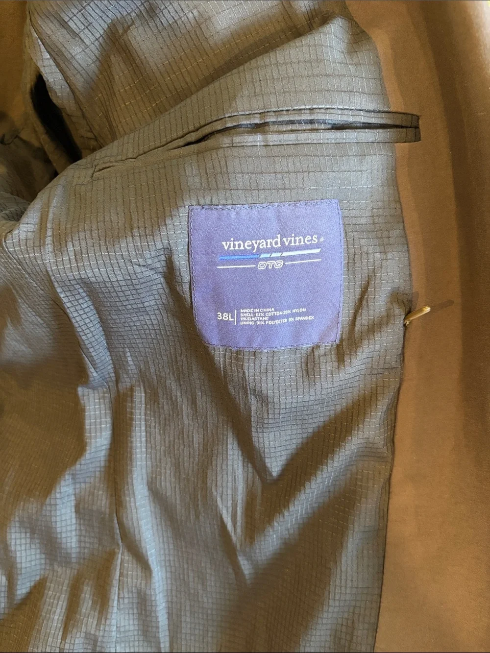 Vineyard Vines Men's Charcoal Gray Sport Coat